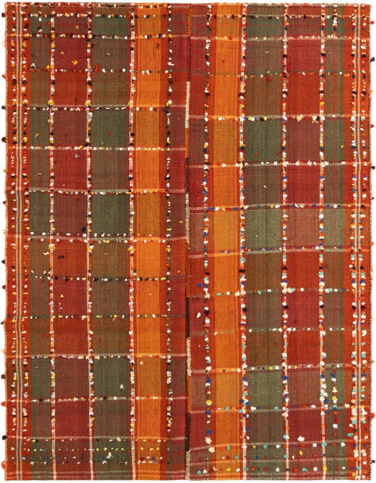 Detail image of 5' x 6' 6 Jajim Rug