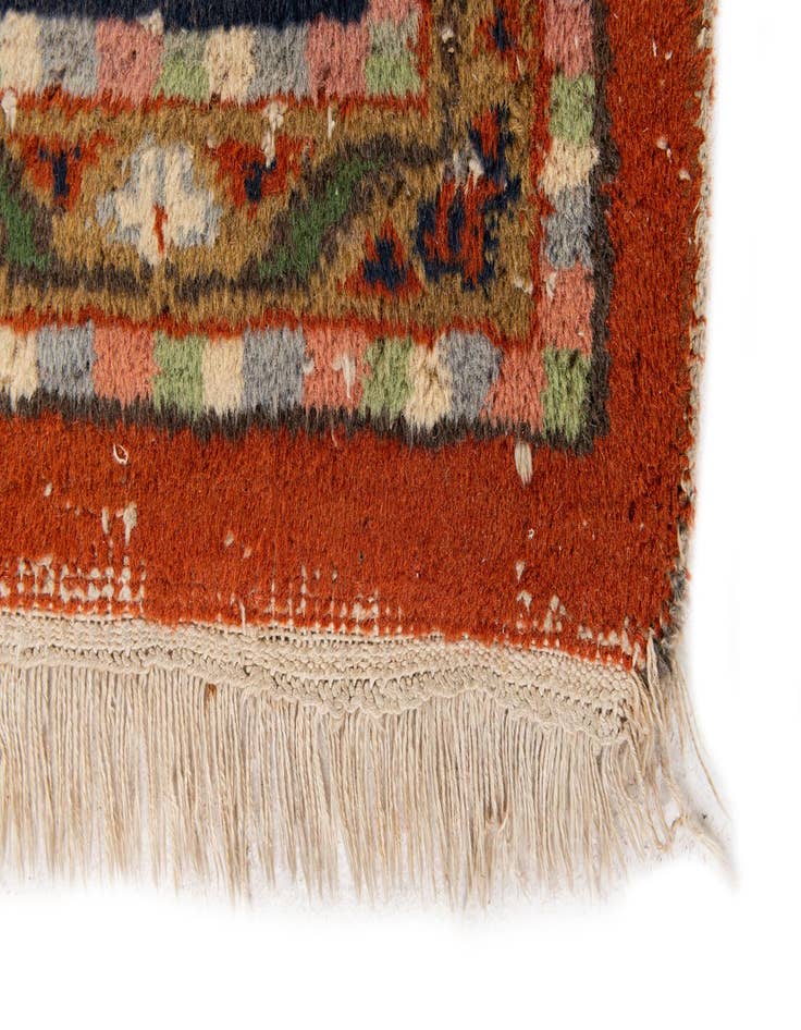 Detail image of 7' 11 x 11' 6  Hand Knotted Kars Wool Rug