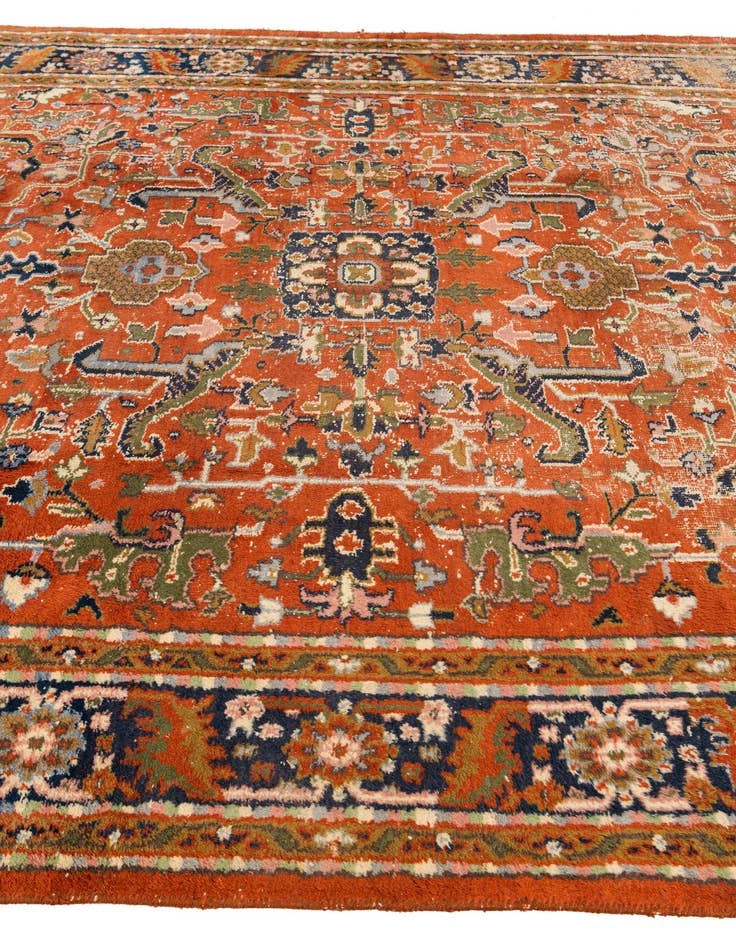 Detail image of 7' 11 x 11' 6  Hand Knotted Kars Wool Rug