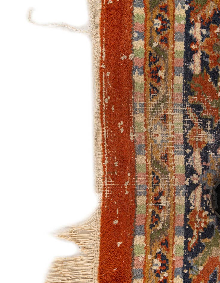 Detail image of 7' 11 x 11' 6  Hand Knotted Kars Wool Rug