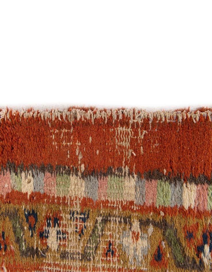 Detail image of 7' 11 x 11' 6  Hand Knotted Kars Wool Rug