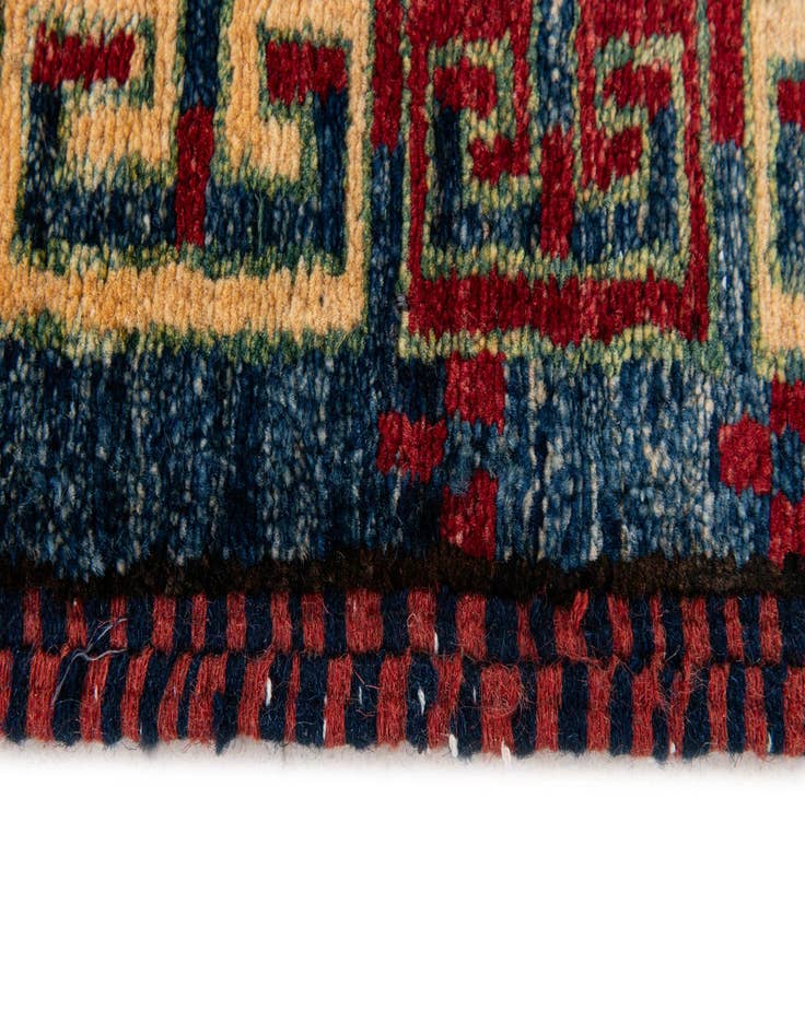 Detail image of 2' 9 x 4' 2  Hand Knotted Kazak Wool Rug