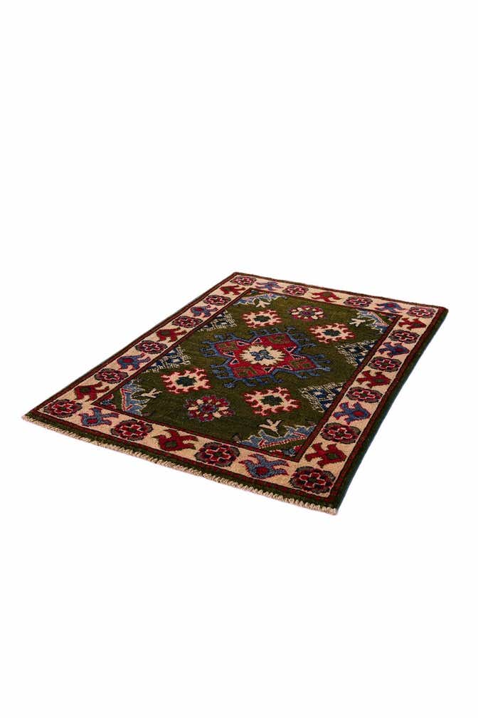 2' x 2' 11 Hand Knotted Kazak Rug