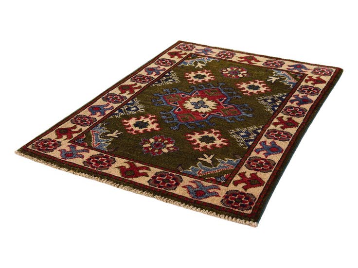 Detail image of 2' x 2' 11 Hand Knotted Kazak Rug