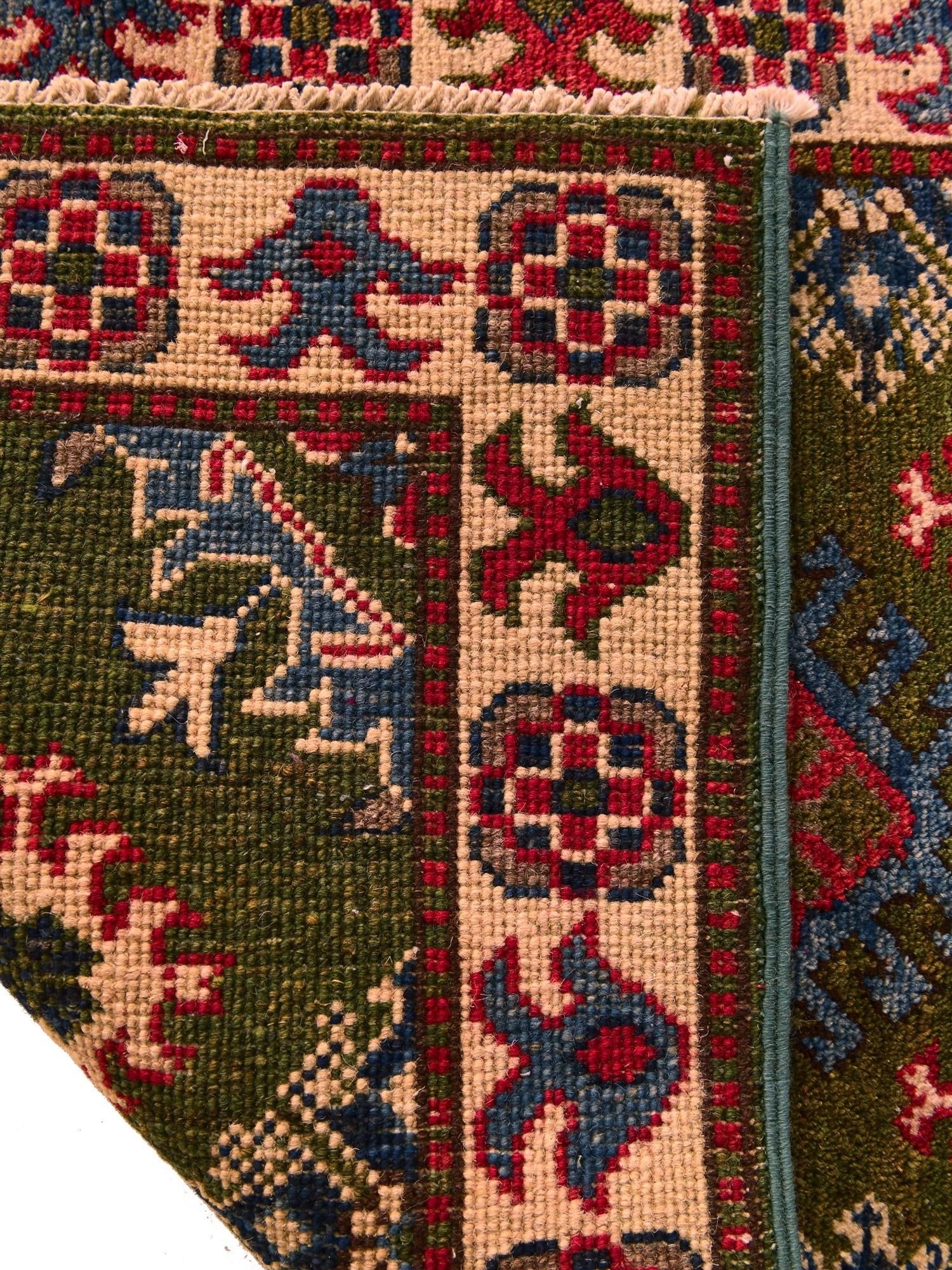 2' x 2' 11 Hand Knotted Kazak Rug