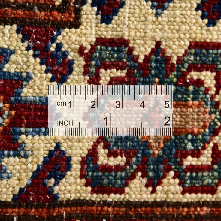 Detail image of 3' 3 x 4' 10 Hand Knotted Kazak Rug