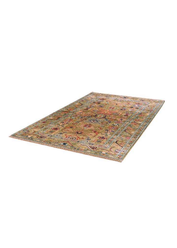 3' 4 x 5' 4 Hand Knotted Kazak Rug