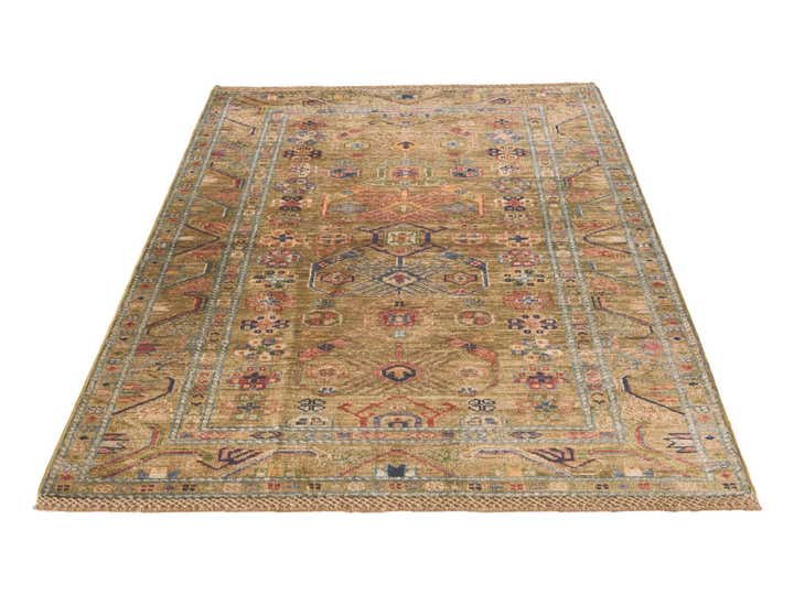 3' 4 x 5' 4 Hand Knotted Kazak Rug