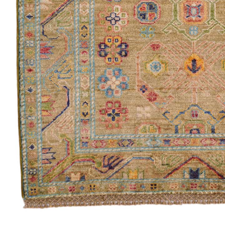 3' 4 x 5' 4 Hand Knotted Kazak Rug