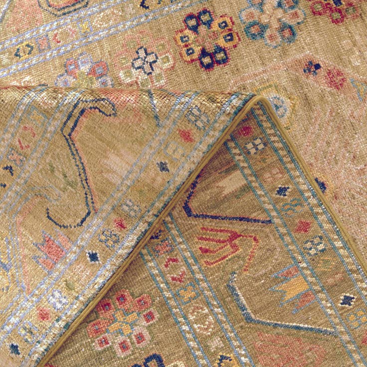 Detail image of 3' 4 x 5' 4 Hand Knotted Kazak Rug