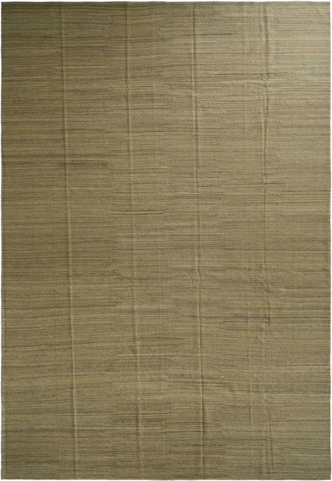 Detail image of 13' 1 x 18' 7 Hand Woven Kilim Afghan Wool Rug