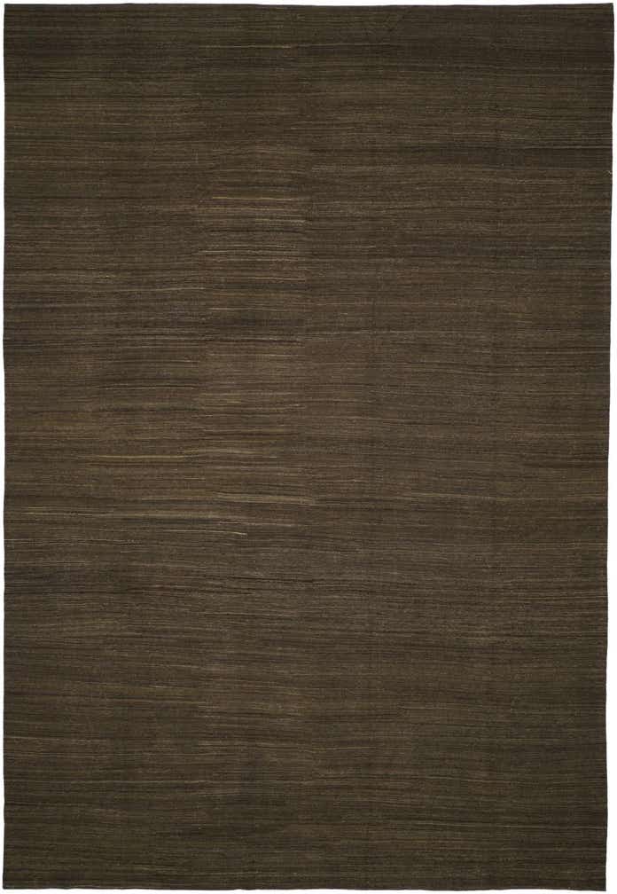 13' 2 x 19' 1 Hand Woven Kilim Afghan Wool Rug