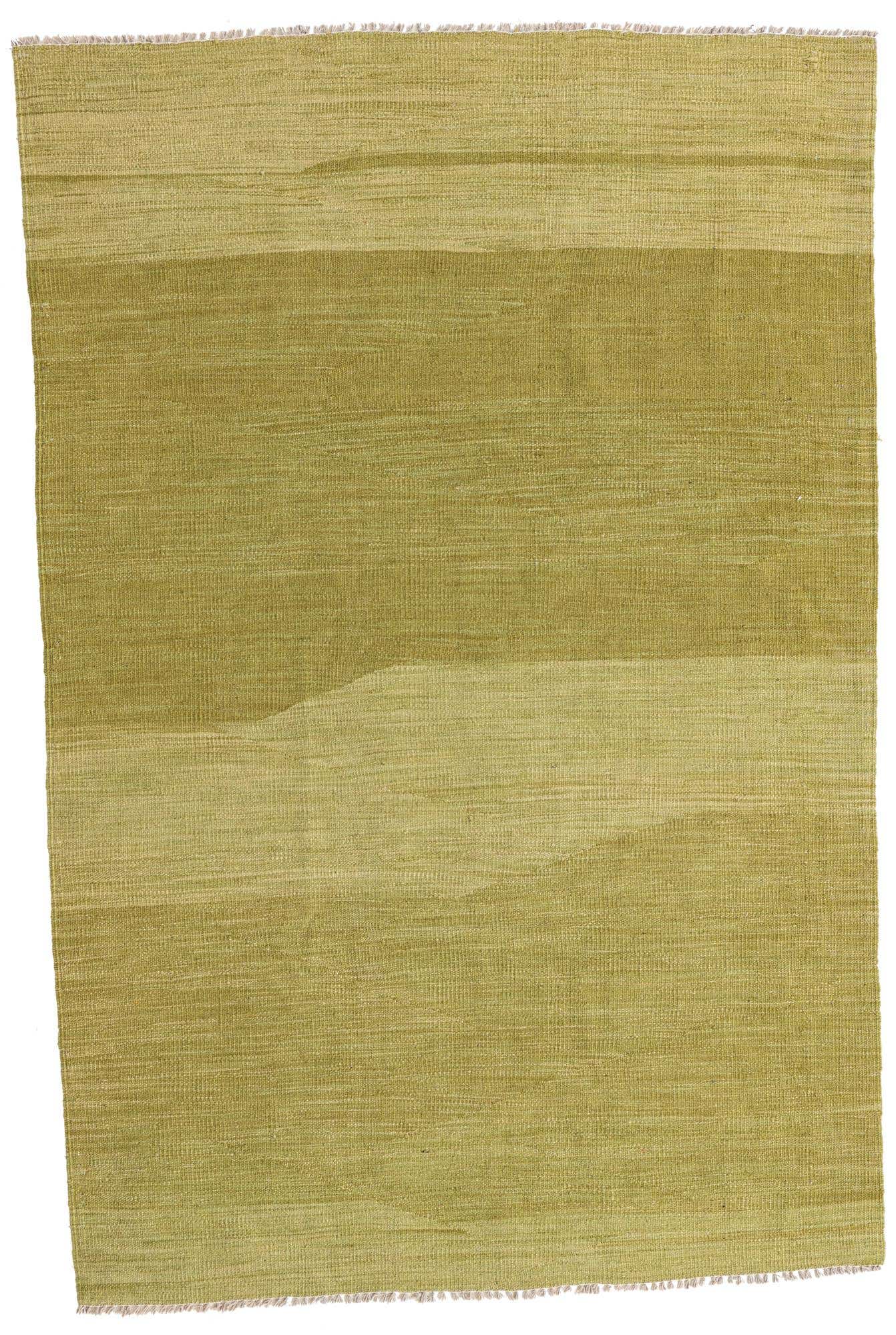 3' 10 x 5' 10 Hand Woven Kilim Maymana Wool Rug