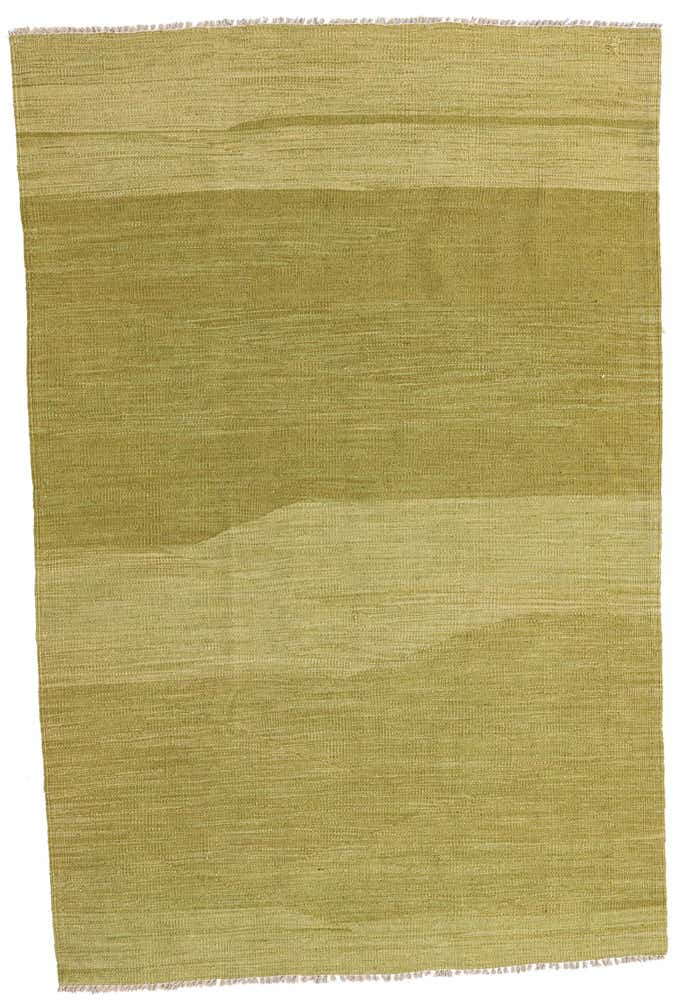 3' 10 x 5' 10 Hand Woven Kilim Maymana Wool Rug