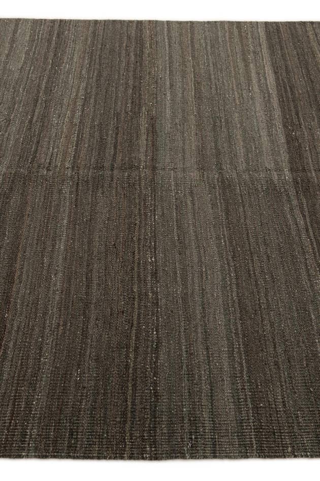 Detail image of 4' 11 x 6' 4 Hand Woven Kilim Modern Wool Rug