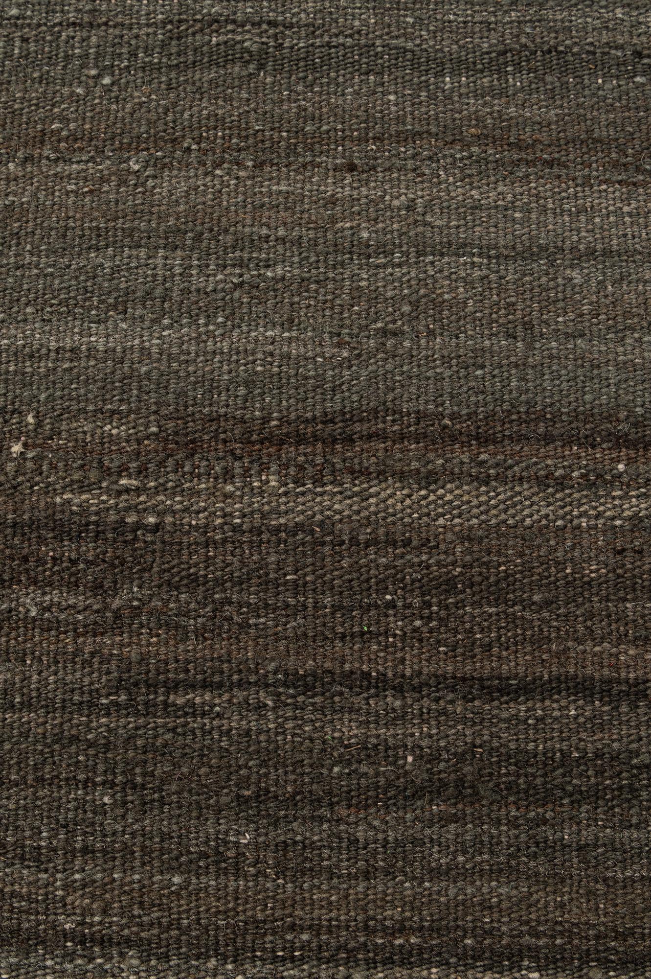 4' 11 x 6' 4 Hand Woven Kilim Modern Wool Rug