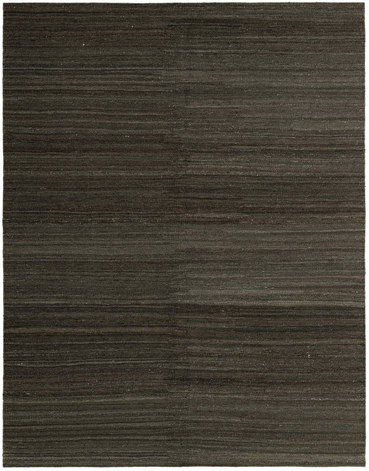 Detail image of 4' 11 x 6' 4 Hand Woven Kilim Modern Wool Rug