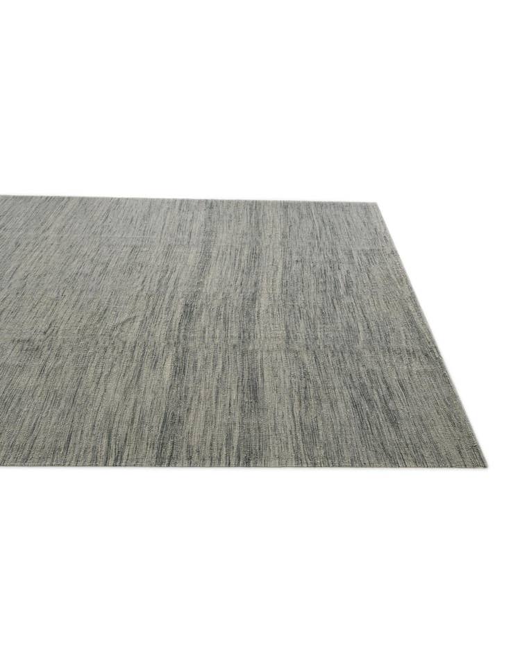 Detail image of 6' 9 x 9' 4 Hand Woven Kilim Modern Wool Rug