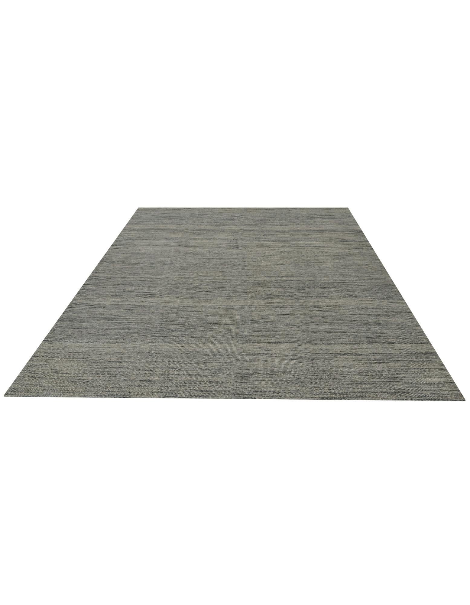 6' 9 x 9' 4 Hand Woven Kilim Modern Wool Rug