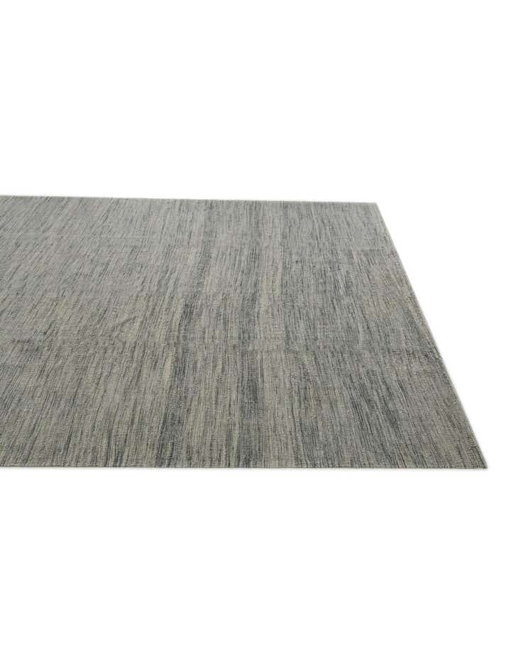 6' 9 x 9' 4 Hand Woven Kilim Modern Wool Rug
