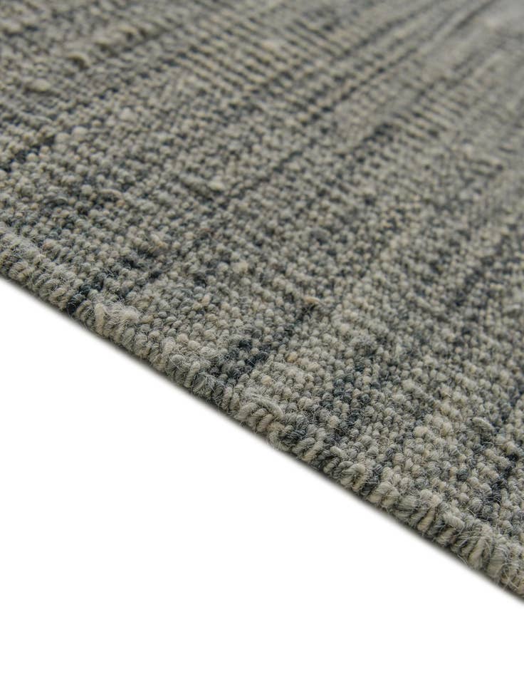 Detail image of 6' 9 x 9' 4 Hand Woven Kilim Modern Wool Rug