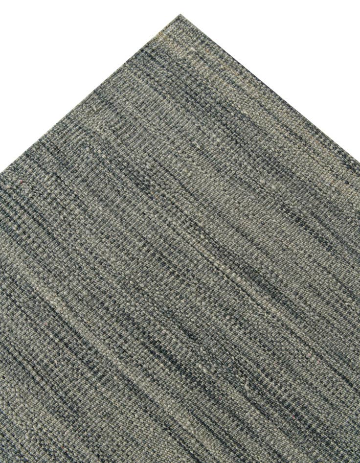 Detail image of 6' 9 x 9' 4 Hand Woven Kilim Modern Wool Rug