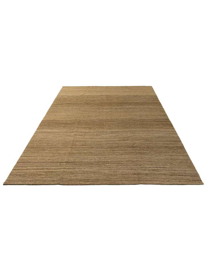 6' 5 x 11' 6 Hand Woven Kilim Modern Wool Rug