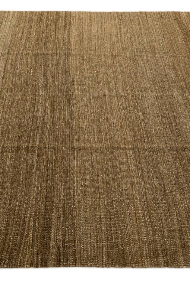 Detail image of 6' 5 x 11' 6 Hand Woven Kilim Modern Wool Rug