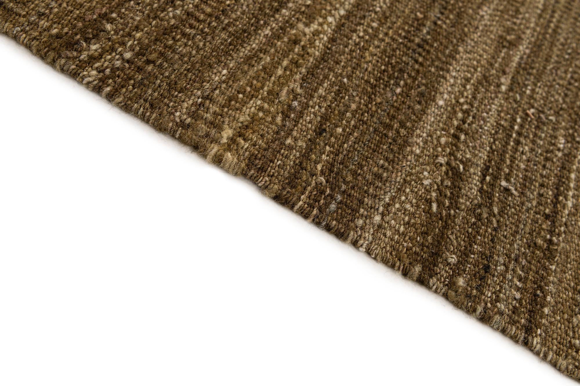 6' 5 x 11' 6 Hand Woven Kilim Modern Wool Rug