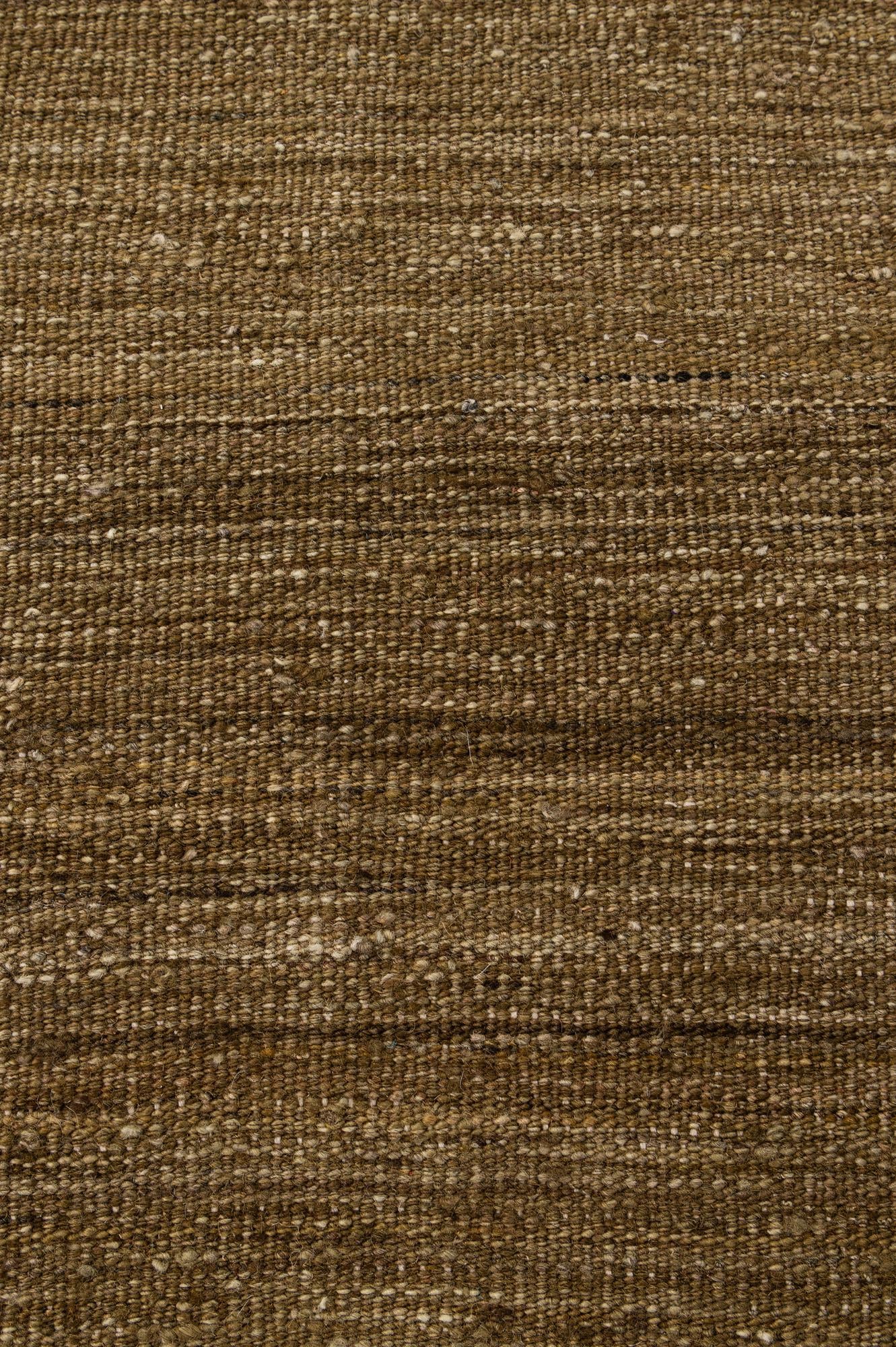 6' 5 x 11' 6 Hand Woven Kilim Modern Wool Rug