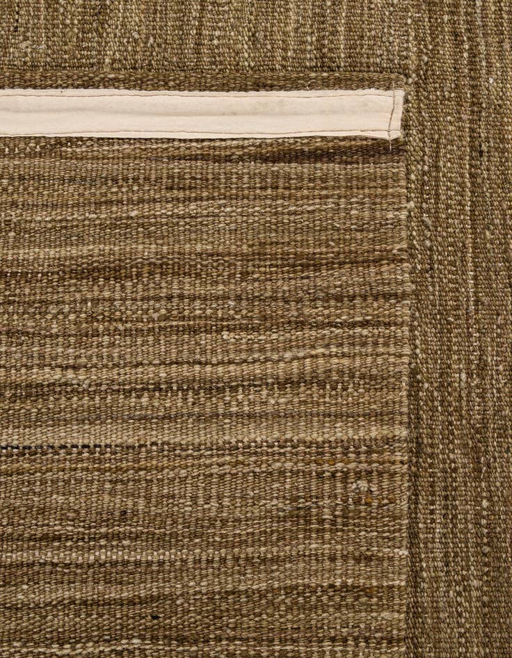 Detail image of 6' 5 x 11' 6  Hand Woven Kilim Modern Wool Rug