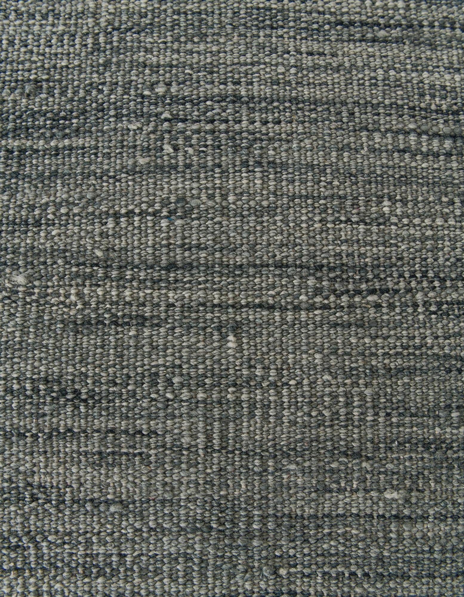 6' 9 x 9' 3 Hand Woven Kilim Modern Wool Rug