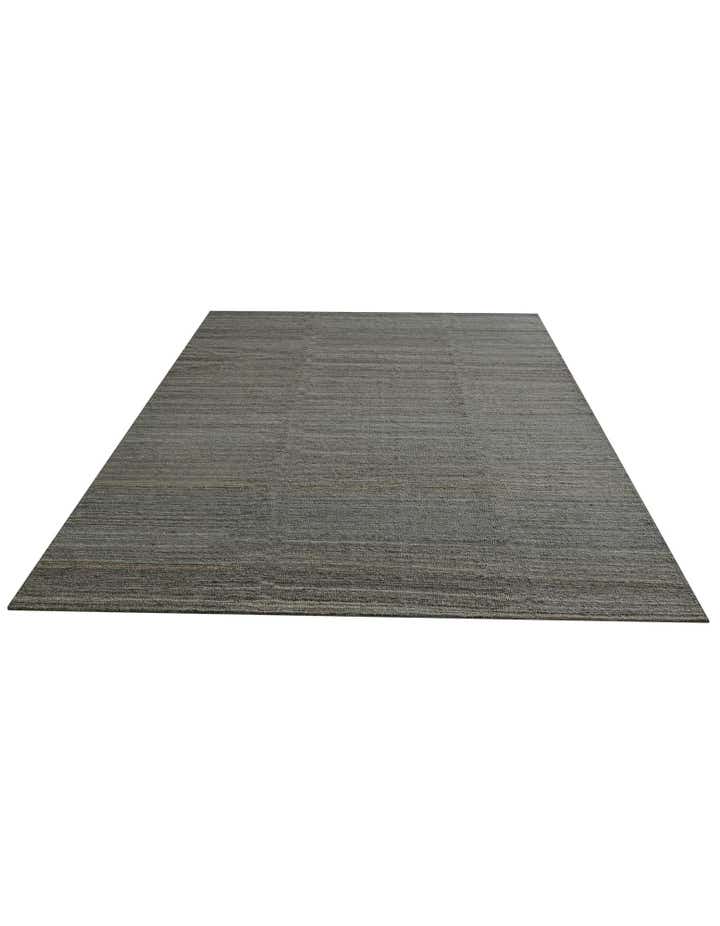 6' 9 x 9' 5 Hand Woven Kilim Modern Wool Rug