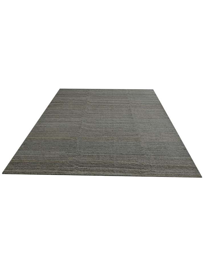 6' 9 x 9' 5 Hand Woven Kilim Modern Wool Rug