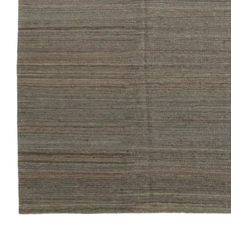 Detail image of 6' 9 x 9' 5 Hand Woven Kilim Modern Wool Rug