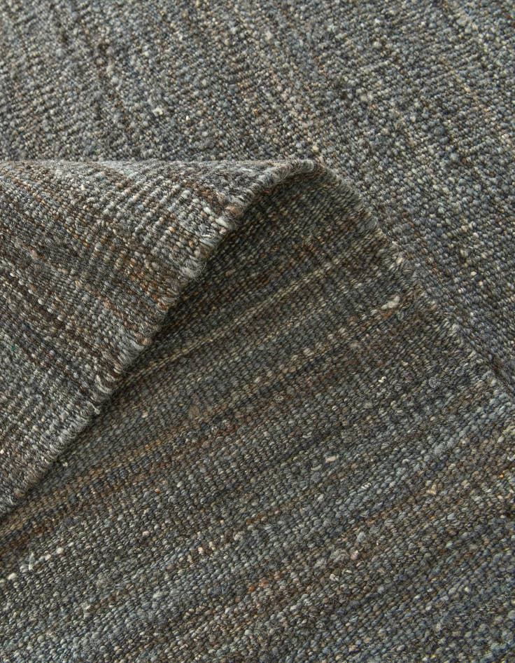 Detail image of 6' 9 x 9' 5 Hand Woven Kilim Modern Wool Rug