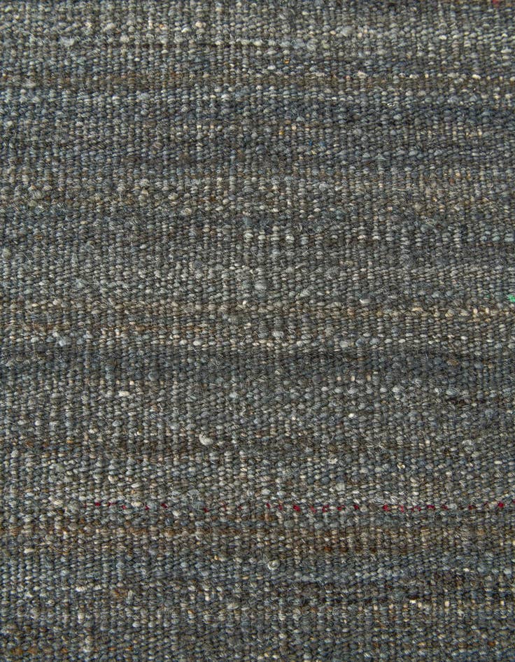 Detail image of 6' 9 x 9' 5 Hand Woven Kilim Modern Wool Rug