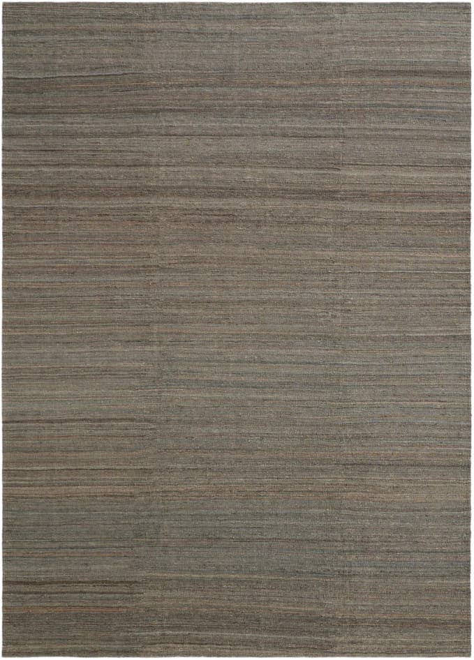 Detail image of 6' 9 x 9' 5 Hand Woven Kilim Modern Wool Rug