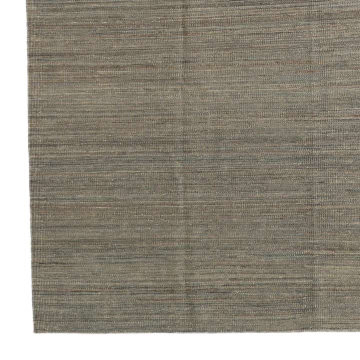6' 9 x 9' 6 Hand Woven Kilim Modern Wool Rug
