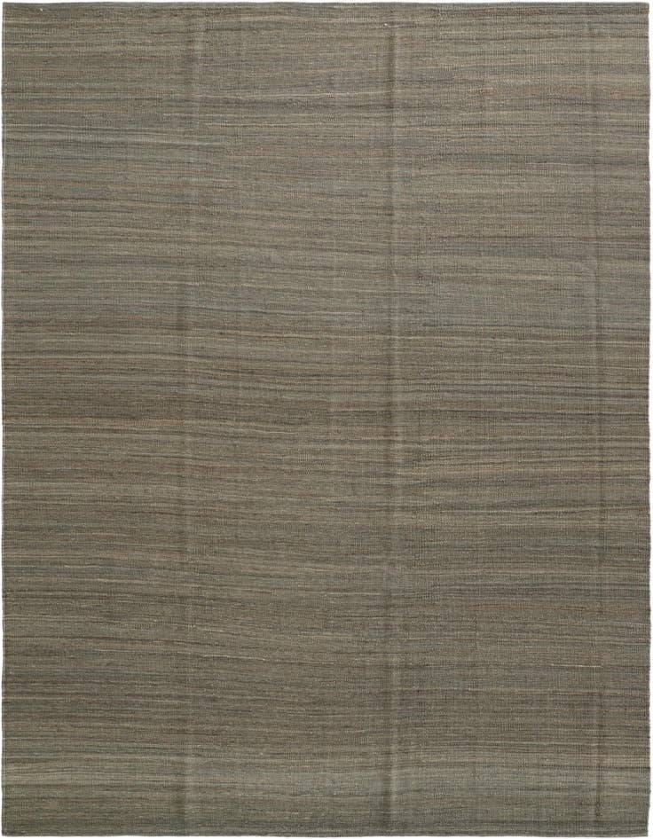 Detail image of 8' 2 x 11' 1 Hand Woven Kilim Modern Wool Rug