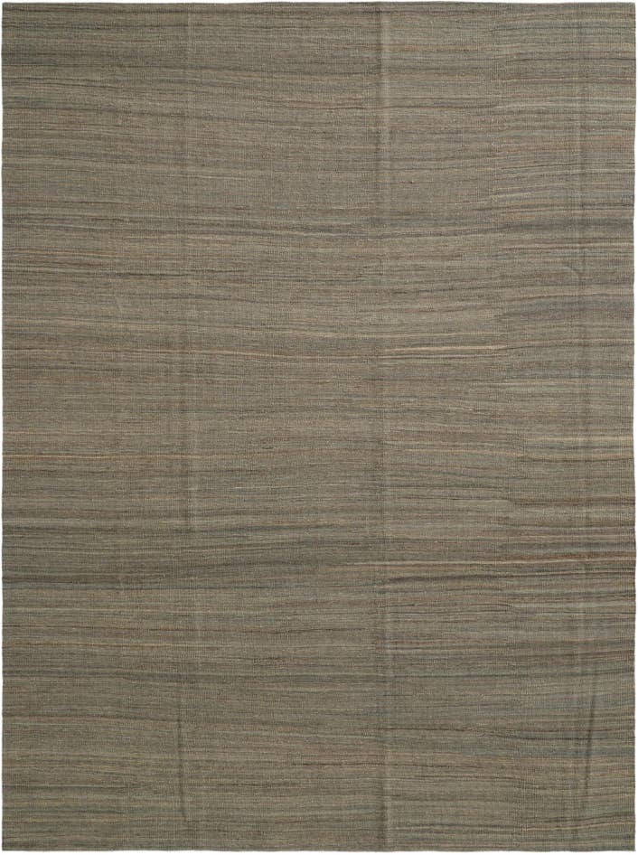 Detail image of 8' 4 x 11' 3 Hand Woven Kilim Modern Wool Rug