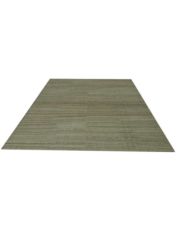 8' x 11' 1 Hand Woven Kilim Modern Wool Rug