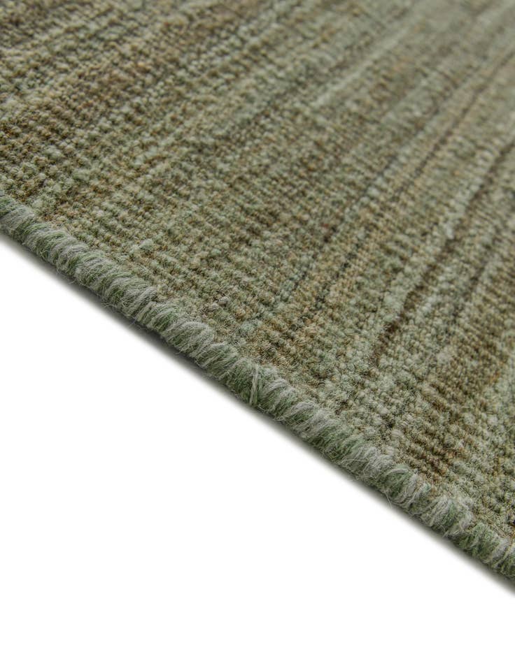 Detail image of 8' x 11' 1 Hand Woven Kilim Modern Wool Rug