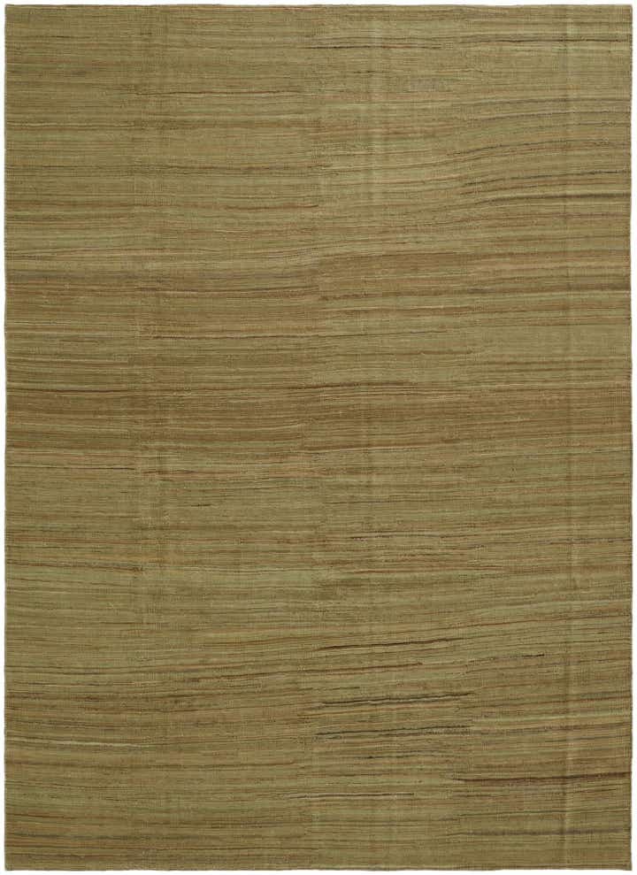 8' x 11' 1 Hand Woven Kilim Modern Wool Rug