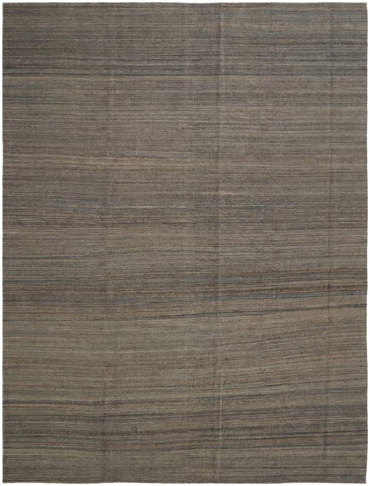 Detail image of 8' 6 x 11' 3 Hand Woven Kilim Modern Wool Rug