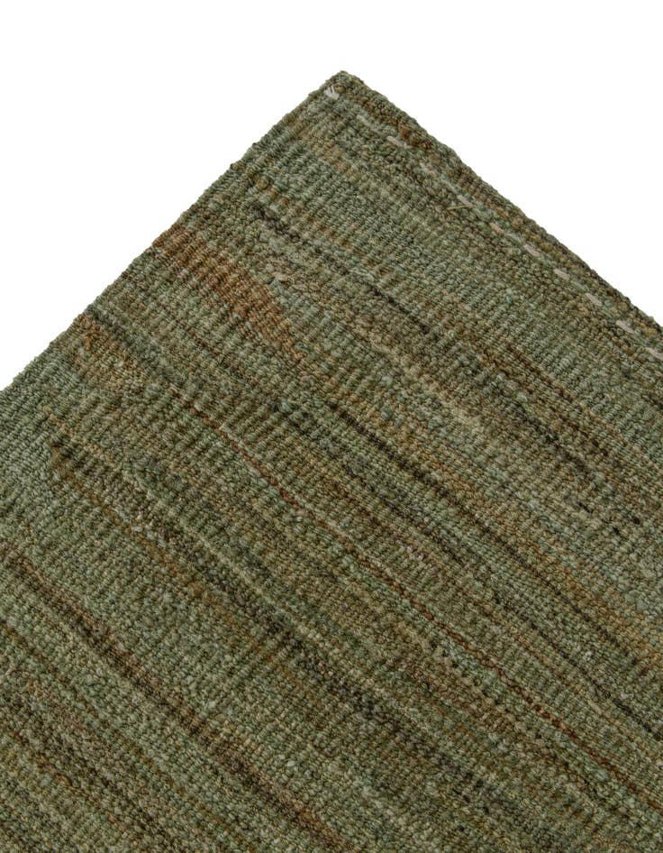 Detail image of 9' 5 x 12' 5 Hand Woven Kilim Modern Wool Rug