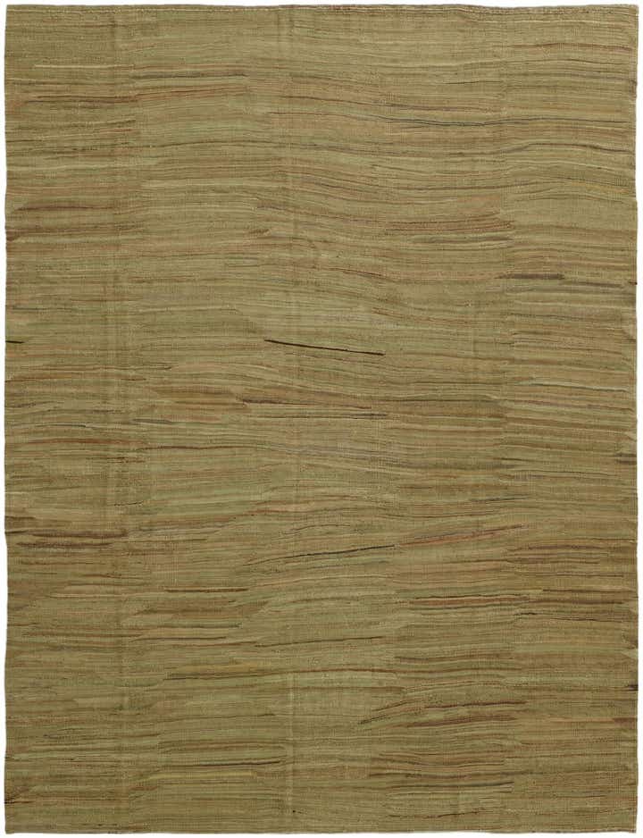 9' 5 x 12' 5 Hand Woven Kilim Modern Wool Rug