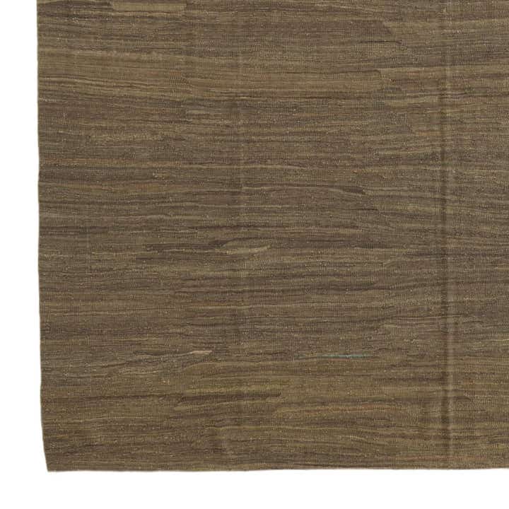 10' 5 x 12' 10 Hand Woven Kilim Modern Wool Rug