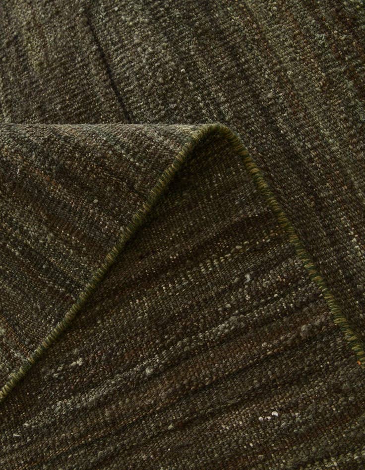 Detail image of 10' 5 x 12' 10 Hand Woven Kilim Modern Wool Rug