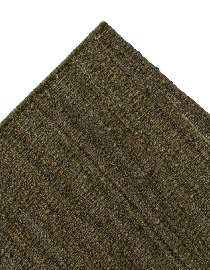 Detail image of 10' 5 x 12' 10  Hand Woven Kilim Modern Wool Rug